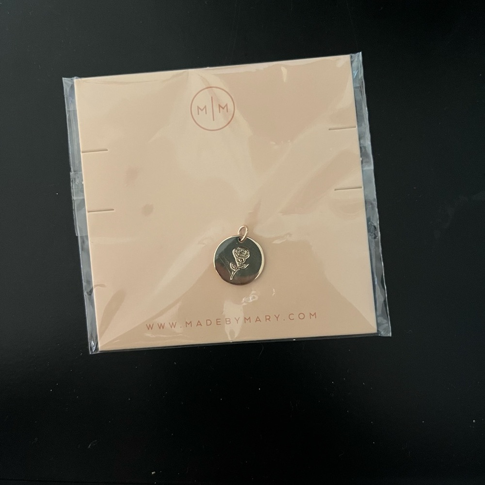 NIP Made By Mary June Birth flower 1/2 in DISC